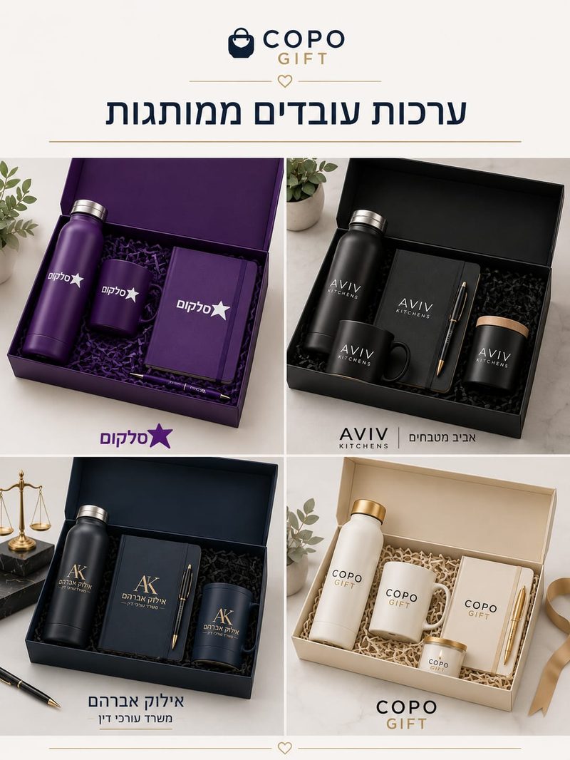 אותה ערכת עובדים ממותגת לארבעה לקוחות שונים